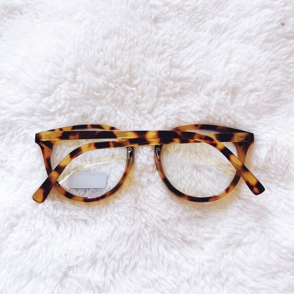 Cole Tortoise Brown Round Blue Light Glasses - Picture 9 of 10